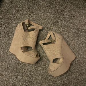Wedge High Heels